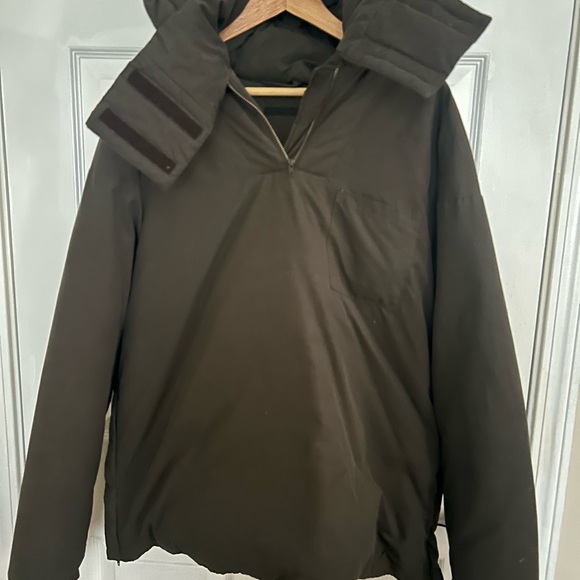 Helmut Lang Olive Green Puffer Jacket - Picture 1 of 7